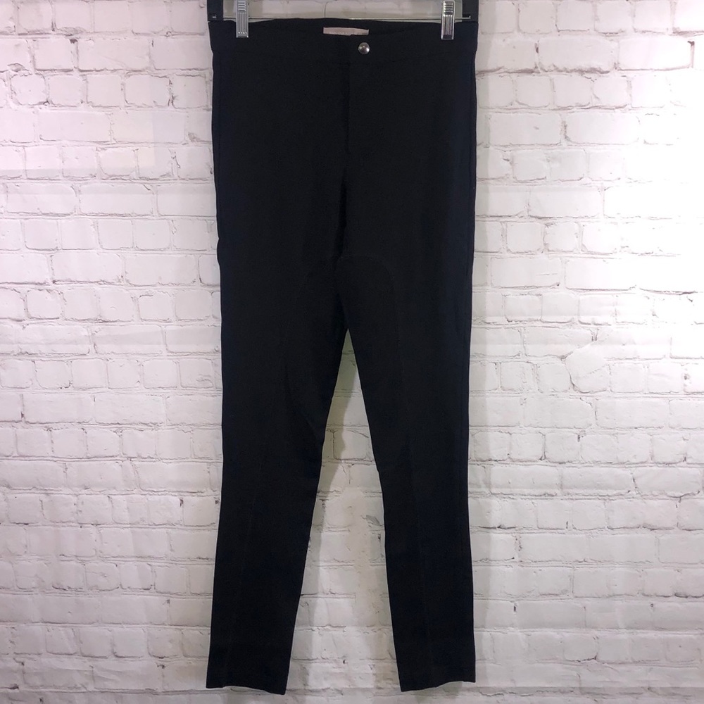 Banana Republic Black Ponte Pant Size 2